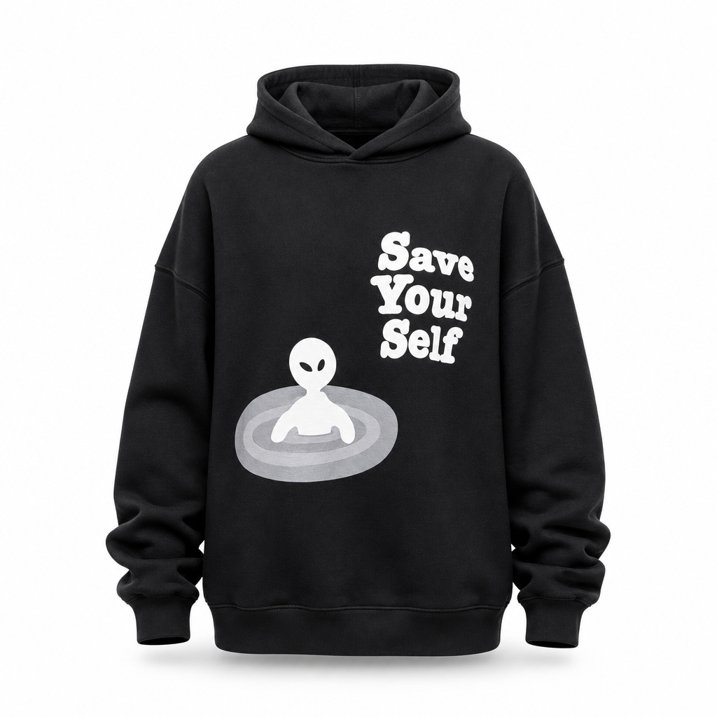 Alien Hole Hoodie front