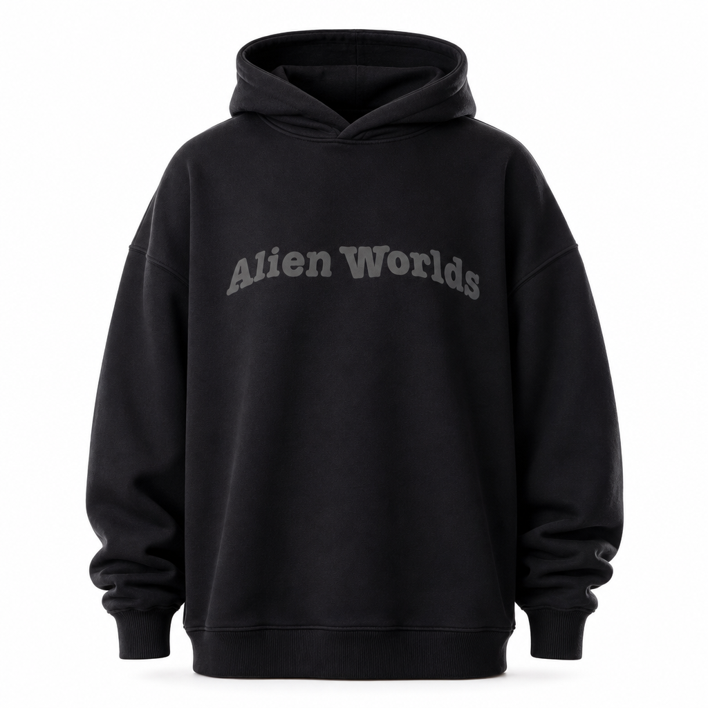AlienWorlds Hoodie front